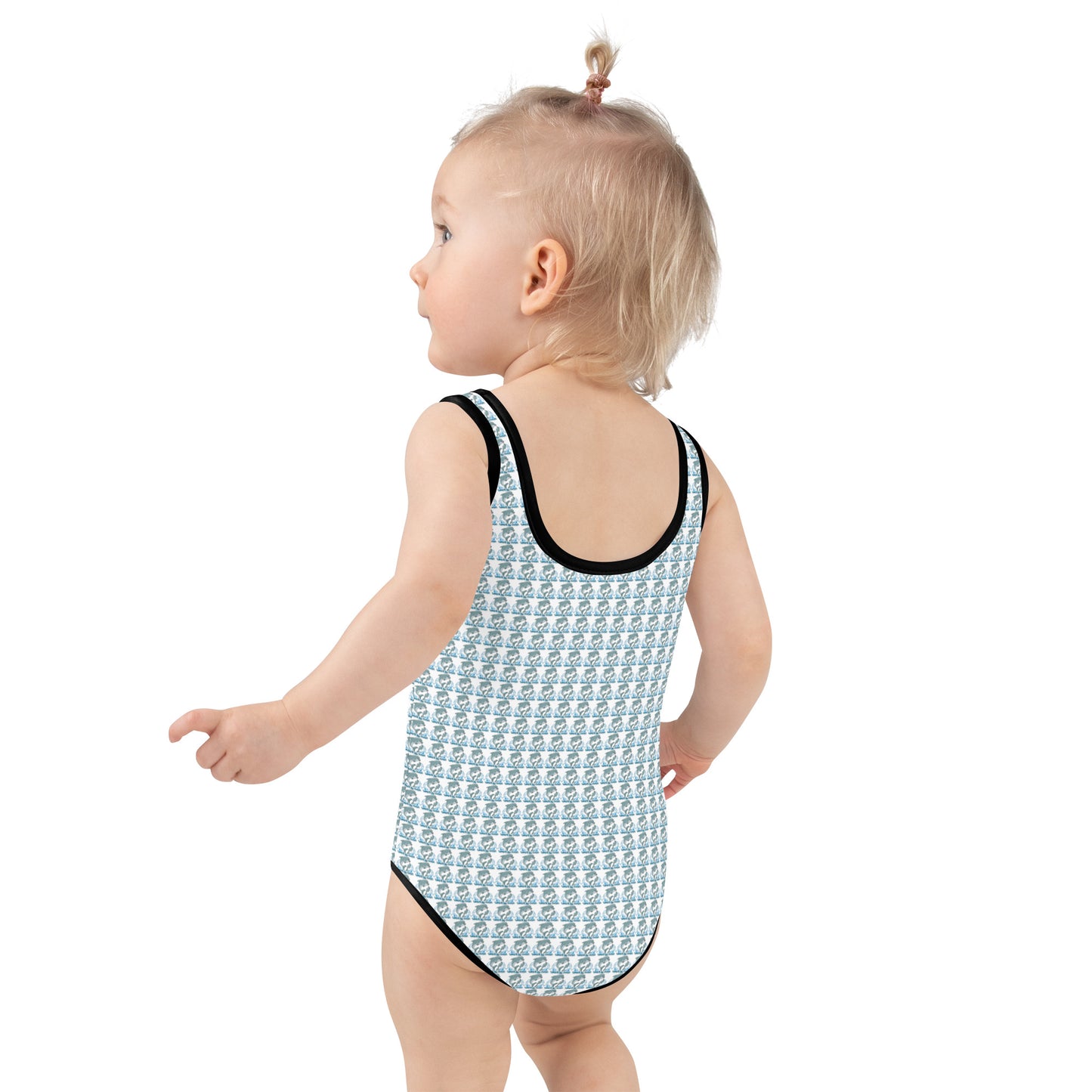 All-Over Print Kids Swimsuit- WMS