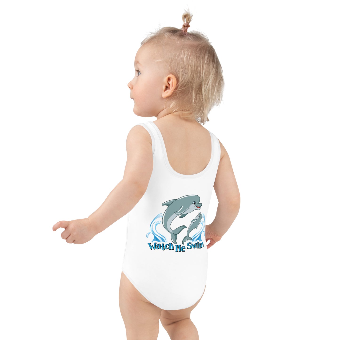All-Over Print Kids Swimsuit