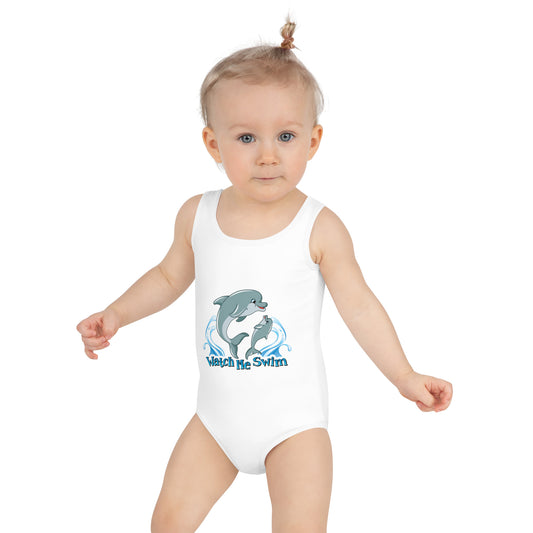 All-Over Print Kids Swimsuit