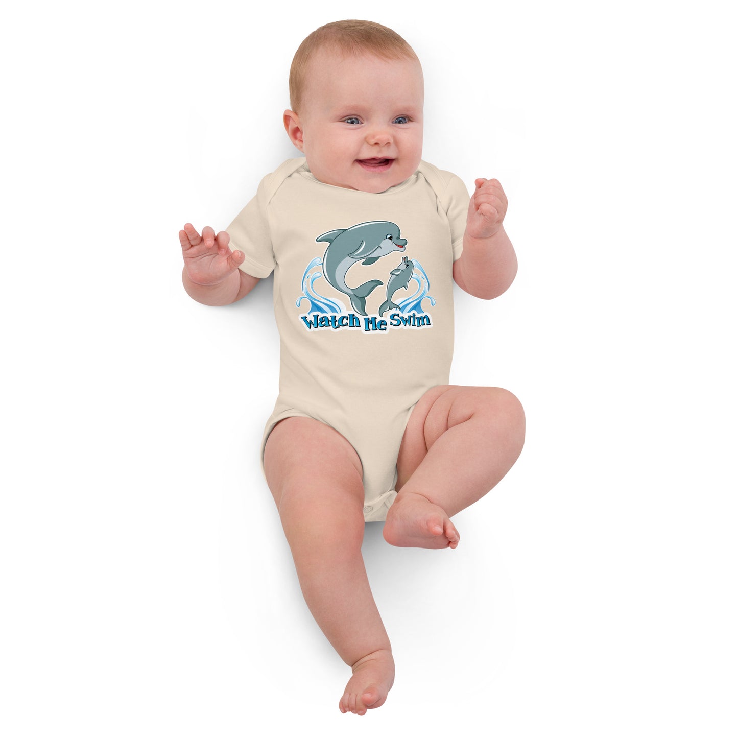Organic cotton baby bodysuit